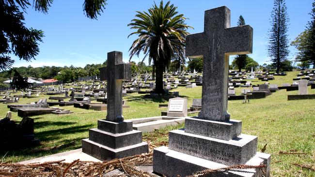 Tweed Heads cemetery. Photo: John Gass / Daily News