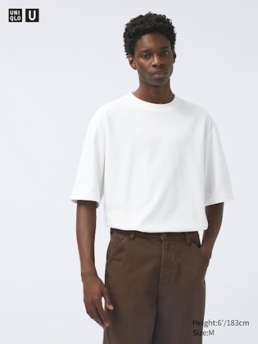 Uniqlo U AIRism Oversized T-Shirt