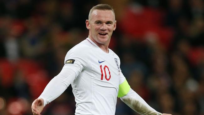 Wayne Rooney has signed a deal with Championship side Derby County. Picture: AFP