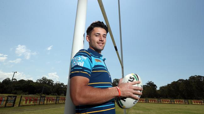 Former Storm and Rabbitohs squad member Jesse Arthars has signed with the Titans for a year. Photo by Richard Gosling