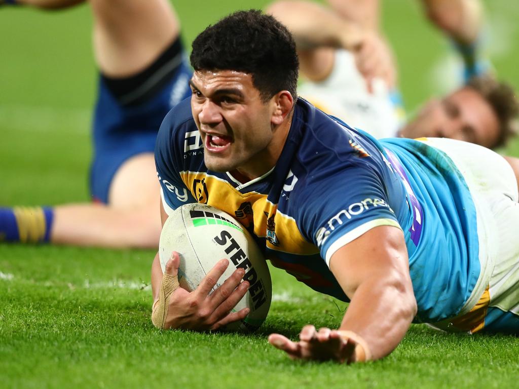 David Fifita has been well backed to go big against the Warriors. Picture: Chris Hyde/Getty Images