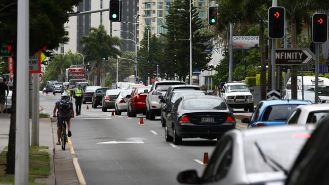 Surfers Paradise took out the third spot, for the intersection of the Gold Coast Highway and Clifford Street.