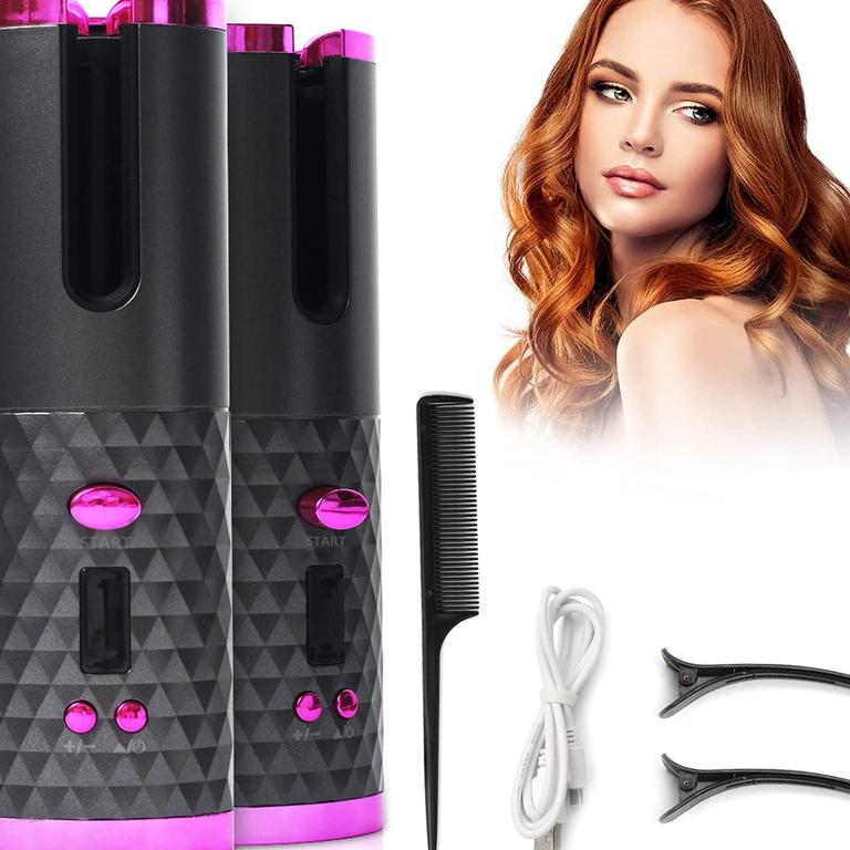 This automatic hair curler takes all the stress out of your night out.