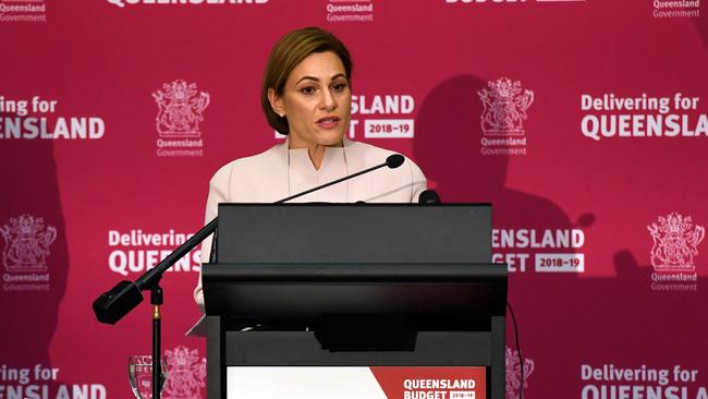 Queensland Treasurer Jackie Trad (AAP Image/Dan Peled)