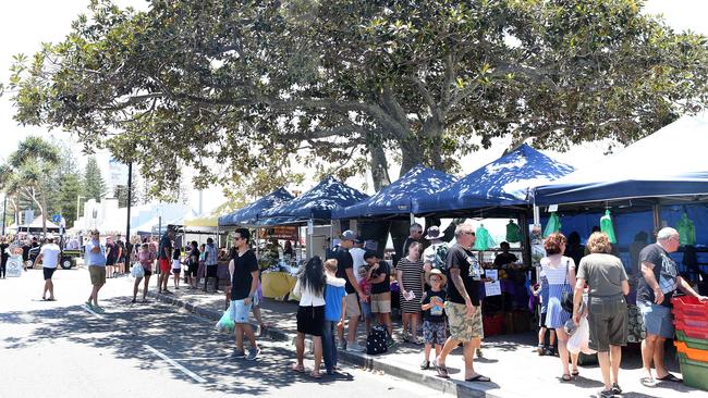 The Redcliffe Jetty Markets are on each Sunday at Redcliffe Pde.