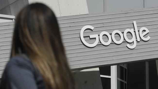 Alphabet’s profit for the latest quarter was lower than Wall Street’s expectations. Picture: AP