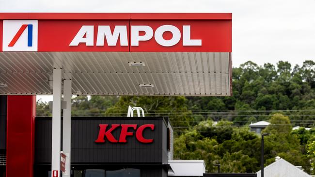 Ampol is believed to be in the mix for the contest to buy rival retail convenience chain 7 Eleven. Picture: NewsWire / Sarah Marshall