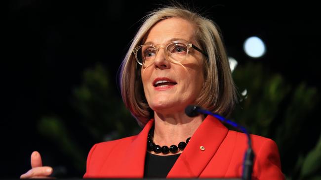 Greater Sydney Commission chief commissioner Lucy Turnbull at the 2016 Bradfield Oration. Picture: Adam Taylor