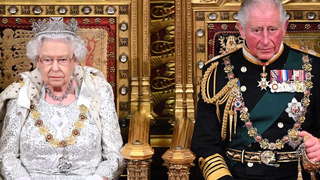 Queen Elizabeth II and Prince Charles. (Photo by Paul Edwards – WPA Pool/Getty Images)