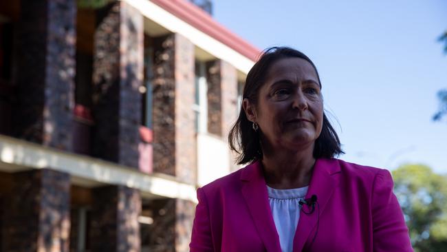 Labor's Gilmore candidate Fiona Phillips blasted the government for its response to a devastating landslip in the Kangaroo Valley at her campaign launch, April 20. Picture: Nathan Schmidt