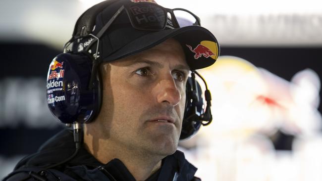 Jamie Whincup had a tough day at Symmons Plains. 