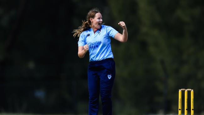 Lauren Cheatle was in action for NSW a day before her procedure. Picture: Mark Evans/Getty Images