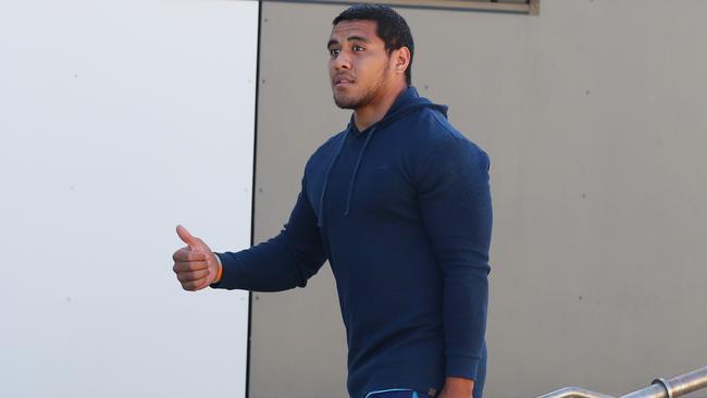 Moeaki Fotuaika can’t escape the judiciary. Photo: Chris Hyde/Getty Images