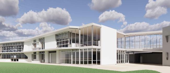 An artist impression of the proposed Immanuel Primary School’s Aspire Centre. Picture: Swanbury Penglase