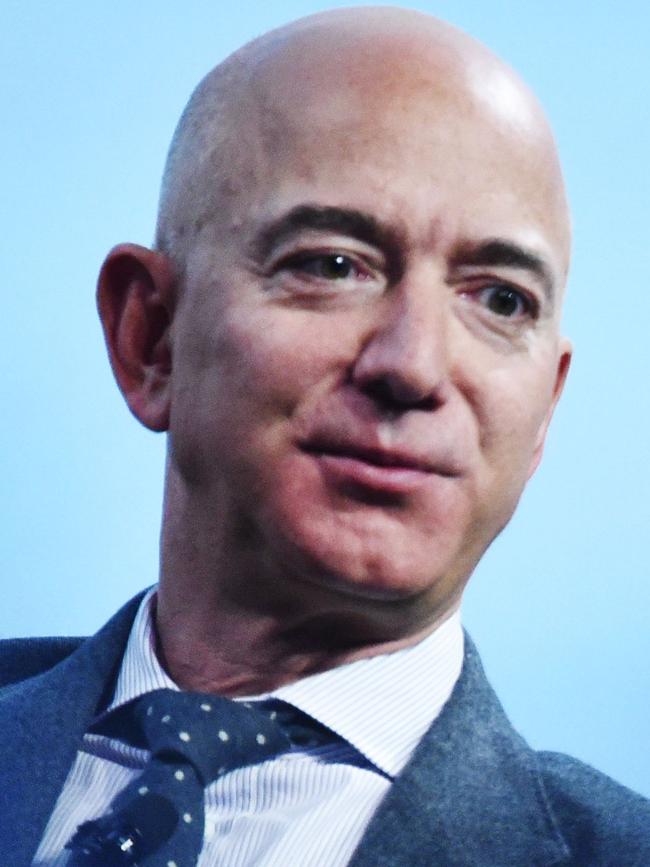 Amazon founder Jeff Bezos. Picture: AFP