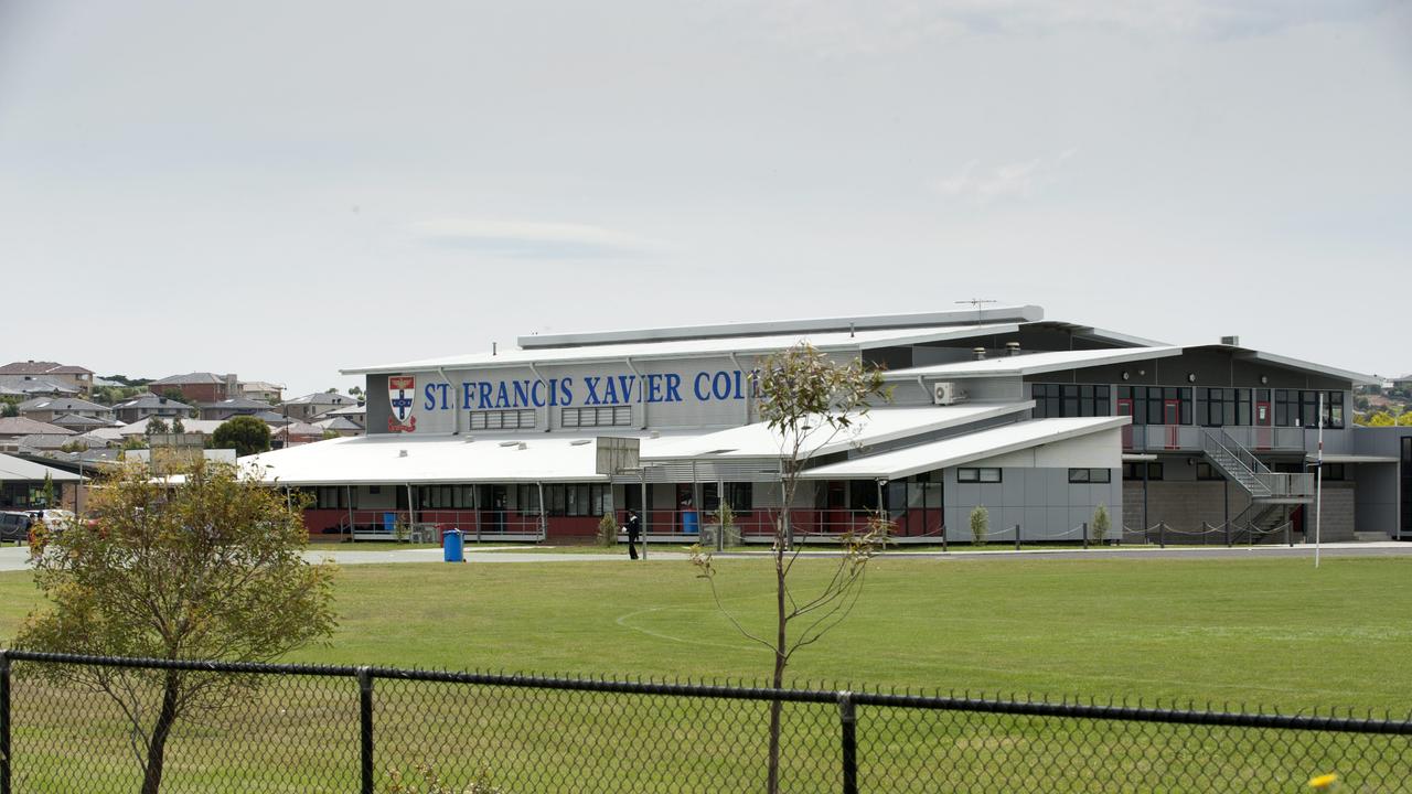 St Francis Xavier College in Berwick will return to remote learning for several days.