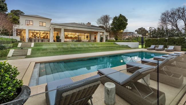 The sale has shattered the suburb’s residential price record with a sale at about $43m. Picture: Supplied