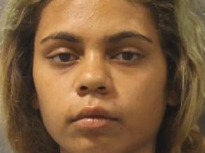 NT Police are seeking public assistance to locate 17-year-old Makasha Prayta and her one-year-old child. Picture: NTPFES