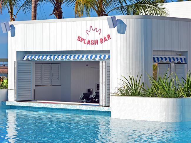 Generic photos of The Ville Splash Bar and pool. Picture: Zak Simmonds