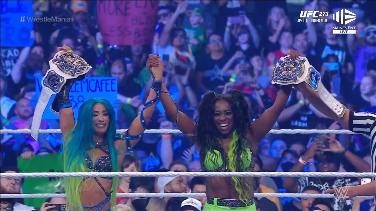 The women's tag team championship. Photo: WWE.