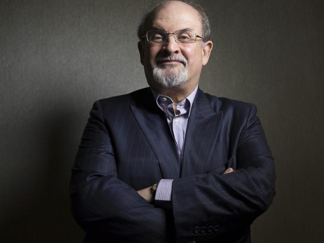 Another famous client is author Salman Rushdie. Picture: AP Photo/The Canadian Press, Chris Young