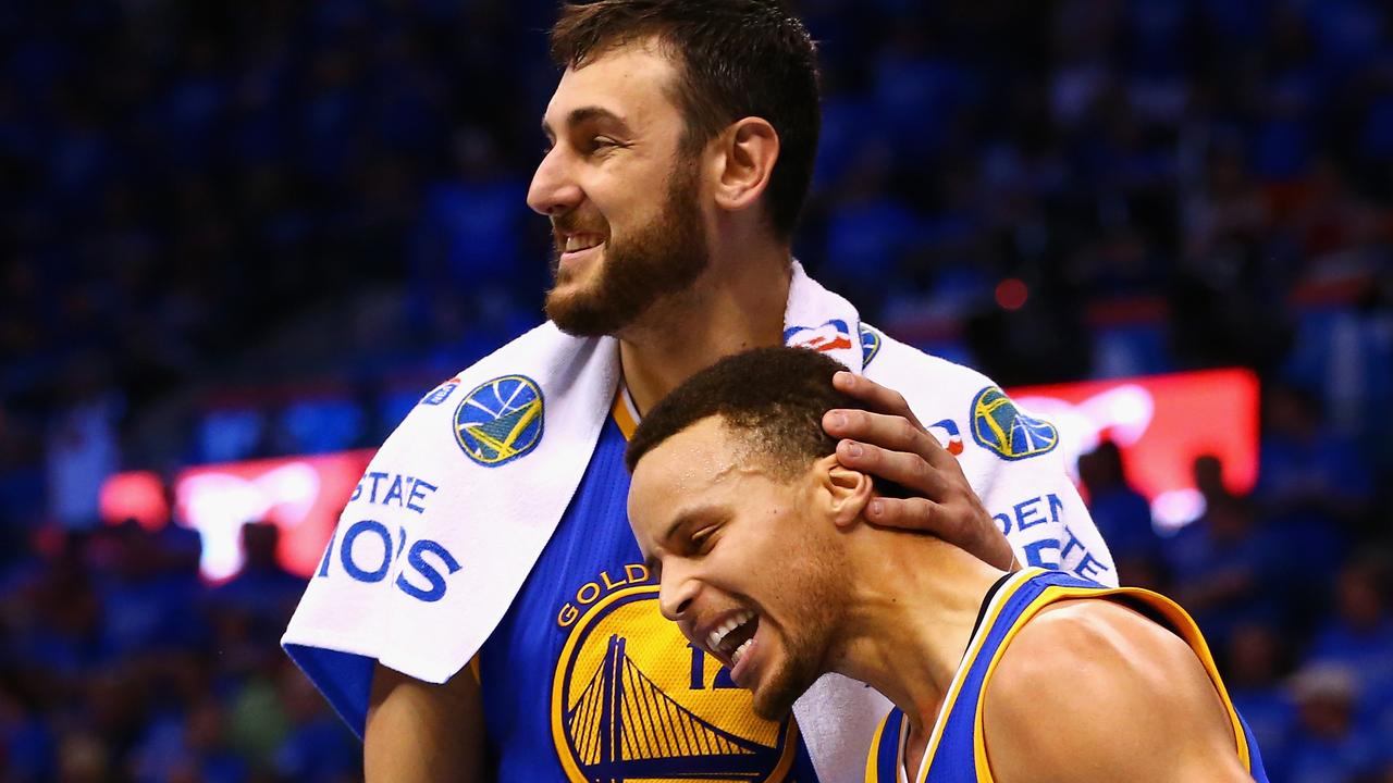 Andrew Bogut and Steph Curry were part of a great Golden State Warriors era.