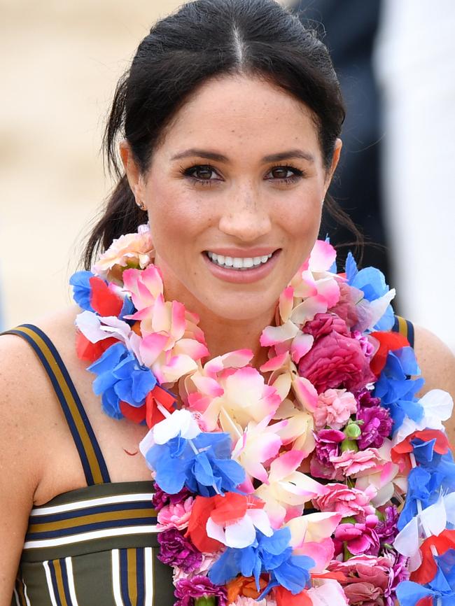 The last time Meghan stepped out in the frock was in Bondi. Picture: AAP Image/Joel Carrett