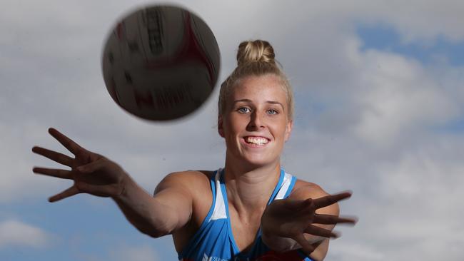 NSW Swift netball Maddy Turner on a fast-track to success.