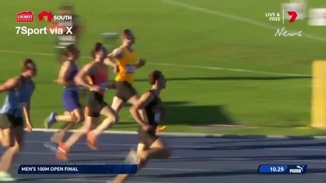 18yo becomes Australia's fastest man