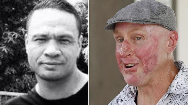 Turi Wiki (left) and Wayne Sellars (right) were two of the five men injured in the Grosvenor mine explosion.