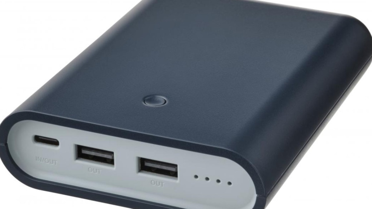 A Varmfront power bank has been recalled from Ikea amid overheating concerns. Picture: Australian Competition and Consumer Commission