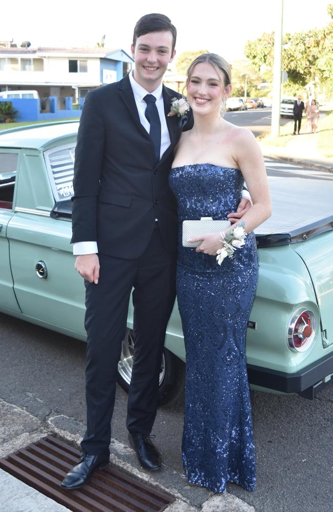 James Soden and Georji Dunstone at the Sunshine Coast Grammar School formal on November 17. Picture: Sam Turner