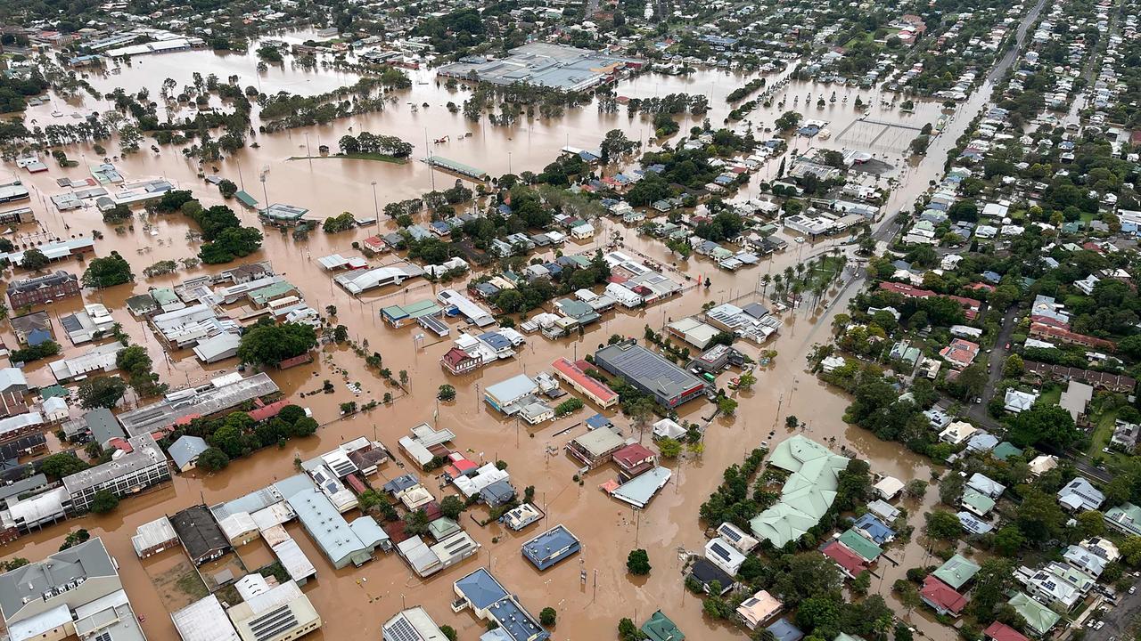 Lismore was one of the communities on the North Coast hit hard by the floods. Picture: Supplied by the SES