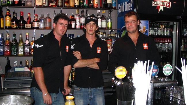 Motown was open in Mooloolaba 2003-2006. L-R: Jesse Warham, Monty Hooke and James Stewart