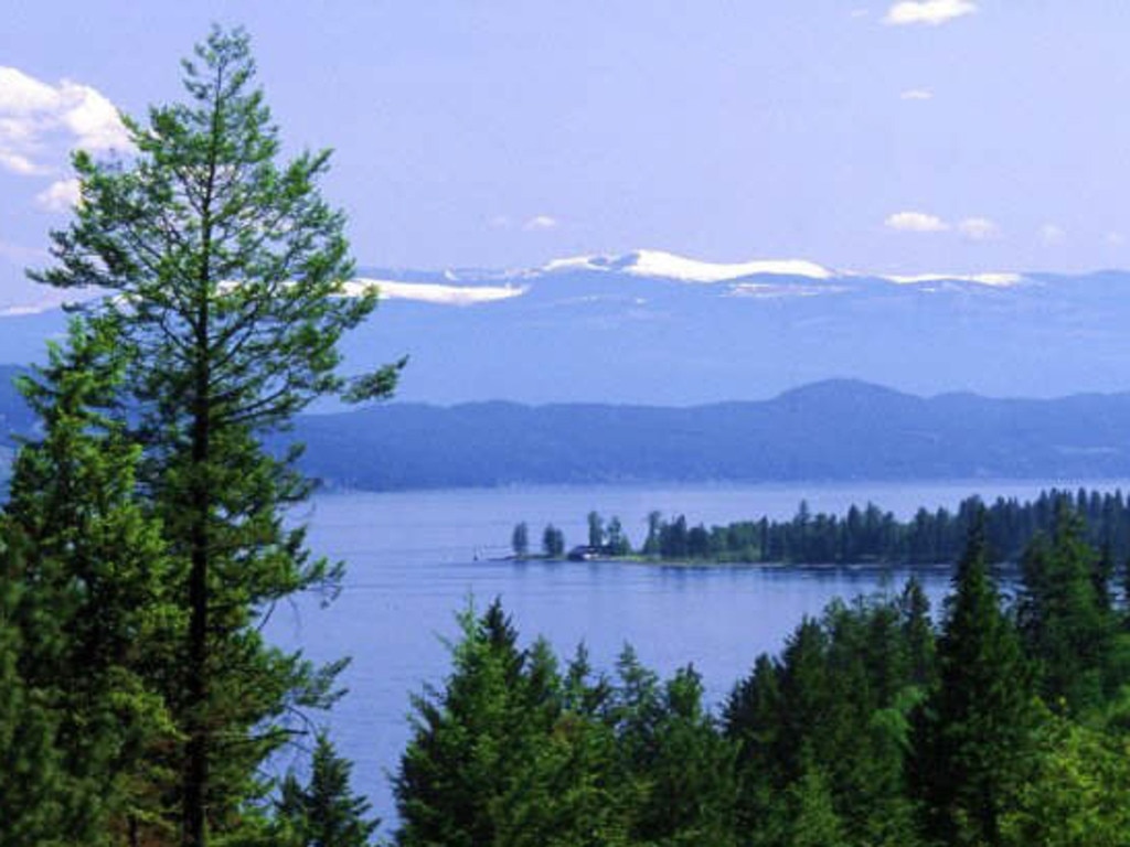 Stunning Lake Okanagan in British Columbia could be home to dozens of prehistoric serpents, according to Ogopogo enthusiast Bill Steciuk Picture: Don Weixl Thompson