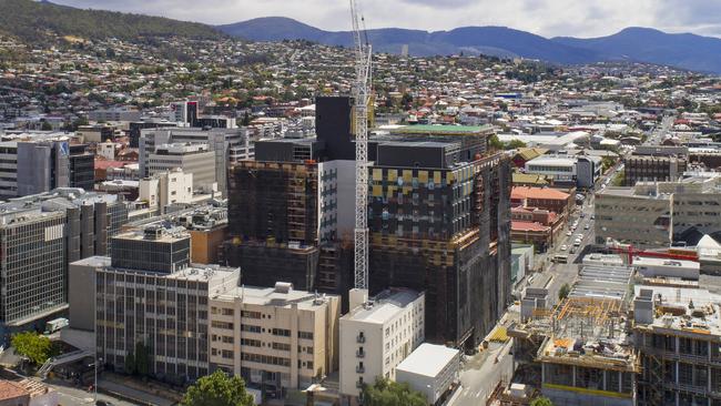 The Royal Hobart Hospital redevelopment continues.