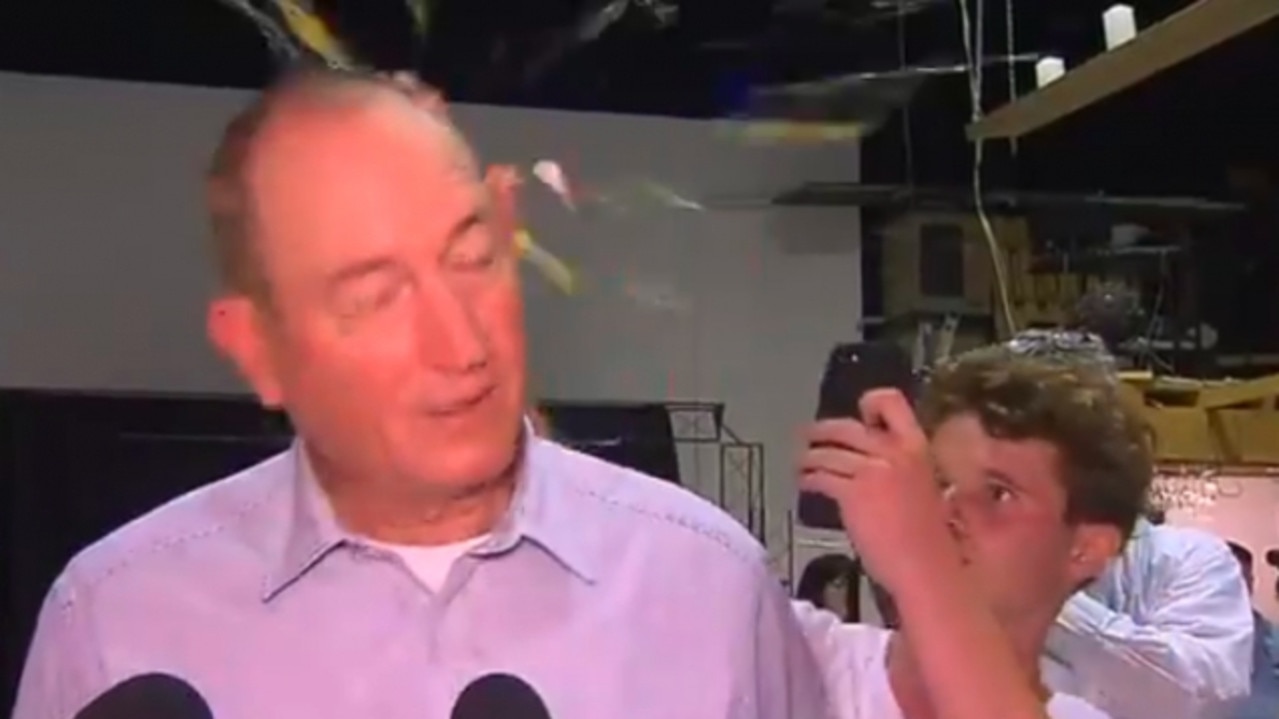 Fraser Anning was egged by 17-year-old Will Connolly