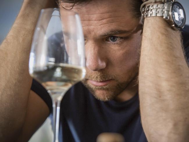 Ruben Guthrie. Actors Patrick Brammall and Abbey Lee. director Brendan Cowell. Picture: Supplied / Madman