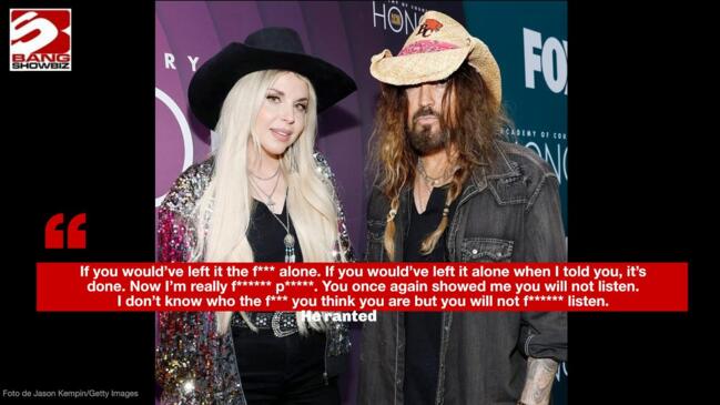 Billy Ray Cyrus has insisted he was at his 'wits' end' when he unleashed a tirade of verbal abuse towards Firerose