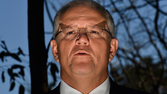 Prime Minister Scott Morrison has performed well during the campaign, but colleagues still expect him to lose. Picture: Mick Tsikas