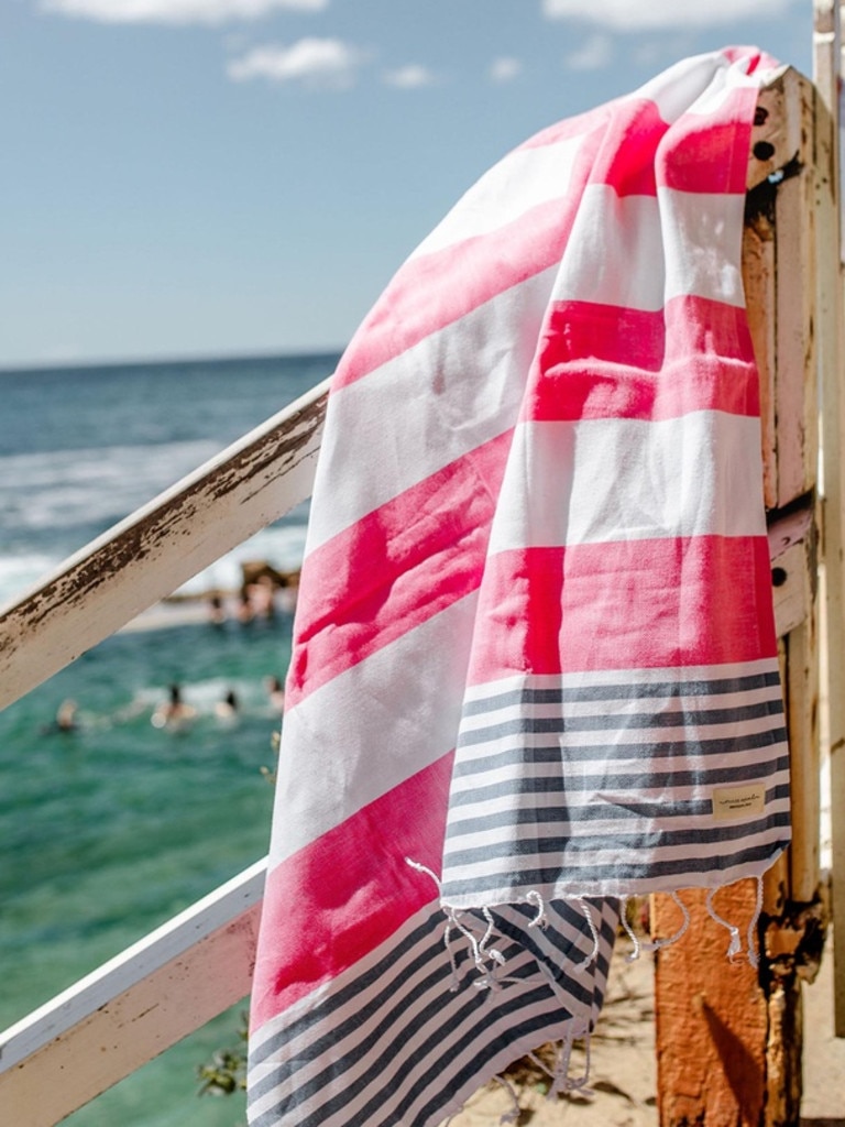 Miss April Flamenco Turkish Towel.