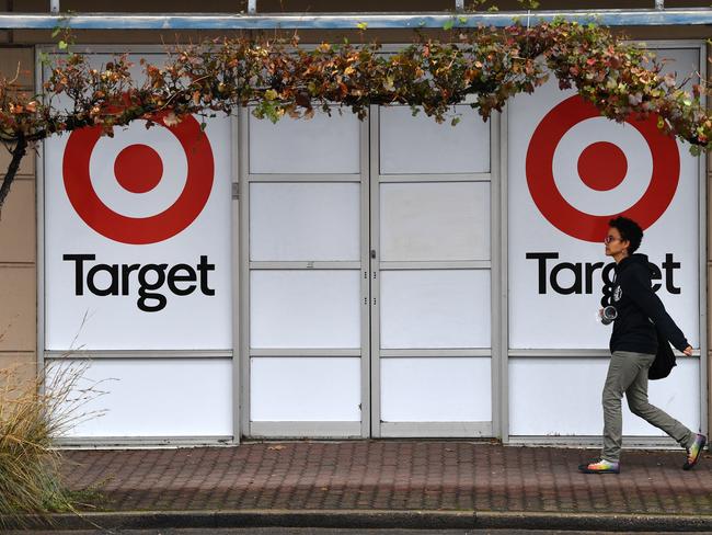 A general view of a Target store in Adelaide, Friday, May 22, 2020. Up to 167 Target and Target Country stores will be shut or converted to Kmart sites. (AAP Image/David Mariuz) NO ARCHIVING