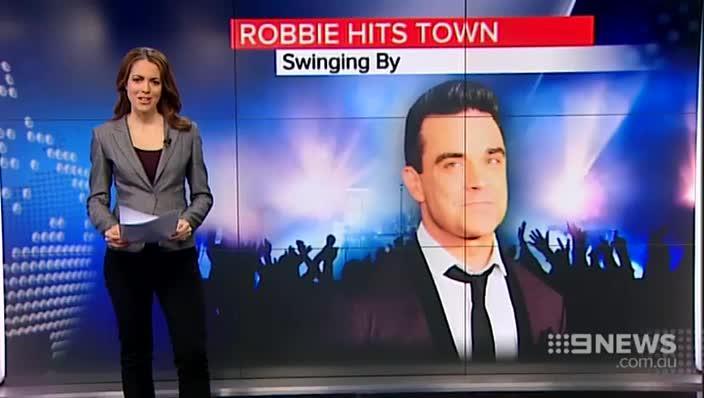 Nine News: Robbie Williams