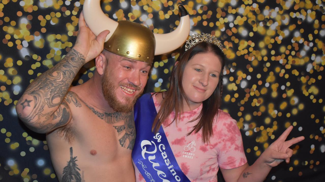 Mr Beef with the Beef Week Queen Shatarne Newman in Beef Week 2019.