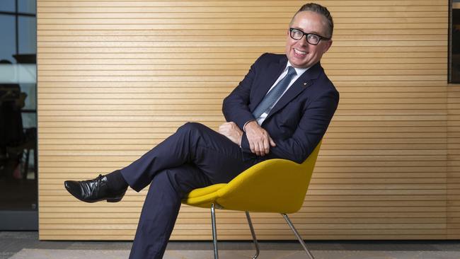 Qantas chief executive Alan Joyce. Picture: Justin Lloyd.