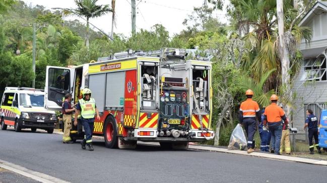 A house fire which broke out on Cathcart St, Girards Hill was started when a contracted carpet cleaner's equipment caught alight. Picture: Francis Witsenhuysen