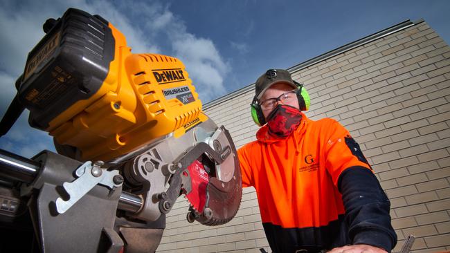 Big building projects will be a key way to get Victorian’s jobs. Picture: Tony Gough