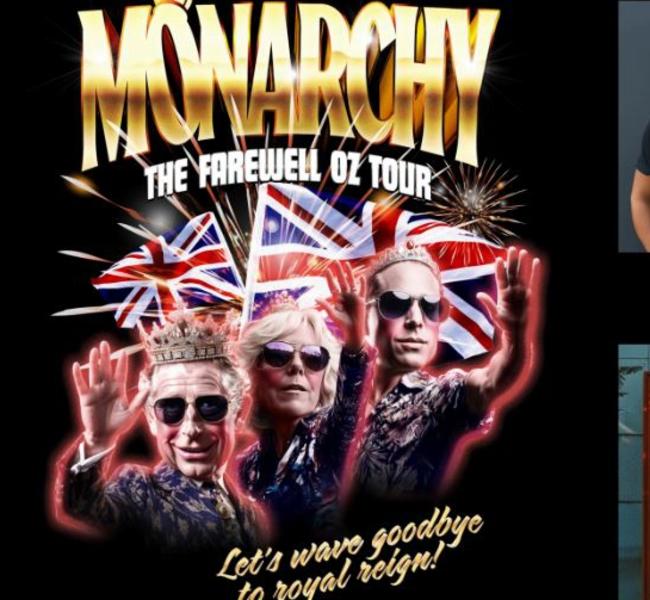 The Australian Republic Movement’s new campaign, ‘Monarchy farewell Oz Tour’