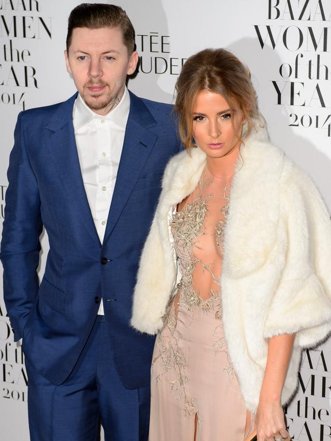 Professor Green and British actress Millie Mackintosh.