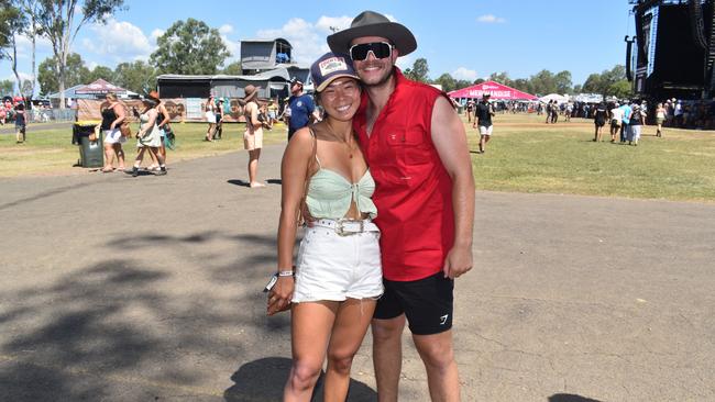 James and Jess Savva CMC Rocks 2023 Willowbank Raceway